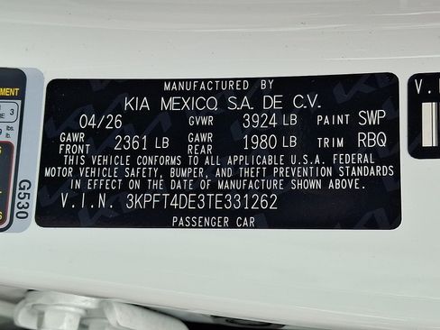 New 2026 Kia K4 FWD image 13