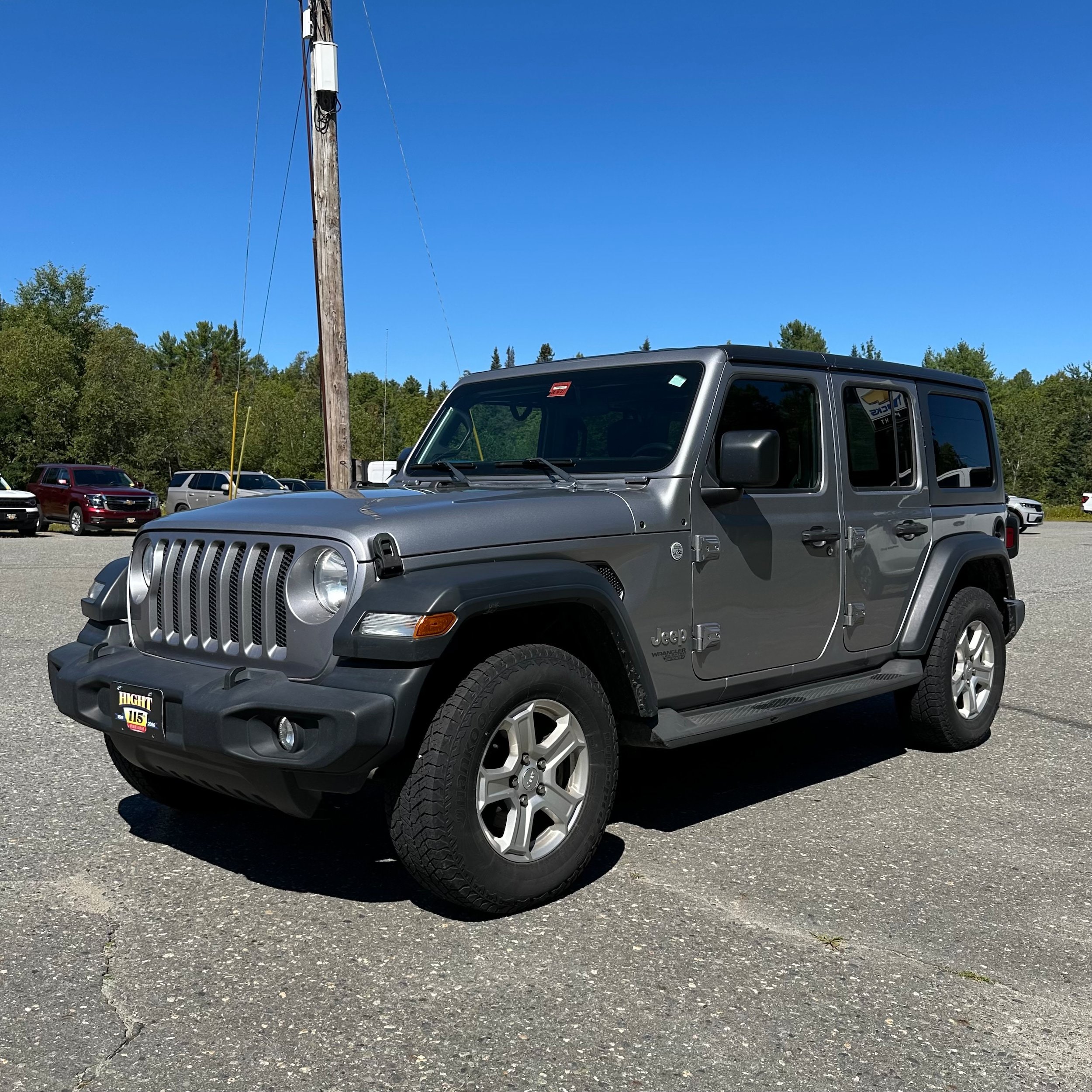 Used 2018 Jeep Wrangler Unlimited Sport S AWD/4WD image 7