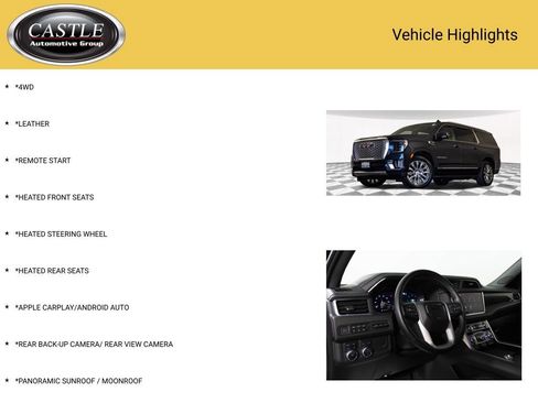 Used 2023 GMC Yukon XL Denali AWD/4WD image 3