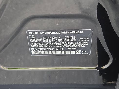 Used 2025 BMW X3 xDrive30i w/ Convenience Package image 10