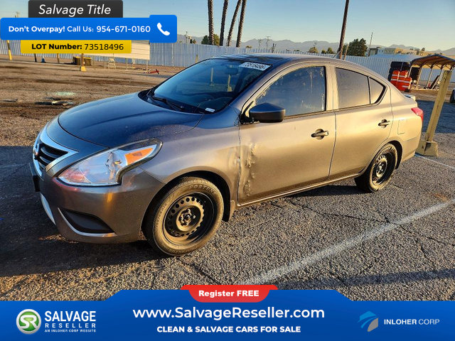 Used 2017 Nissan Versa S Plus FWD image 1