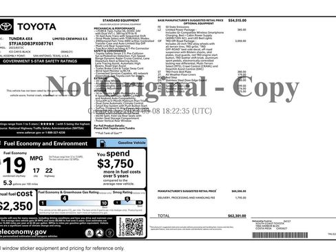 Used 2023 Toyota Tundra Limited image 3