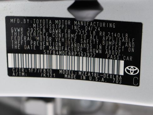 Used 2024 Toyota Corolla LE FWD image 37