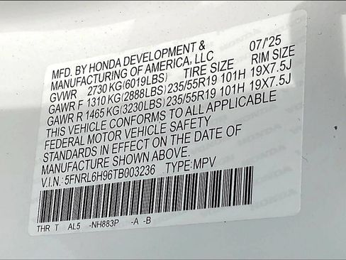 Used 2026 Honda Odyssey Elite image 19
