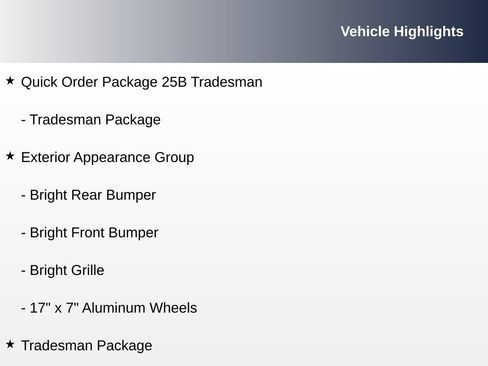 Used 2015 RAM 1500 Tradesman w/ Exterior Appearance Group RWD image 8