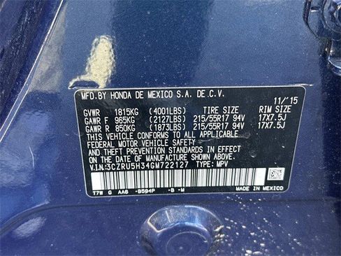 Used 2016 Honda HR-V LX image 30