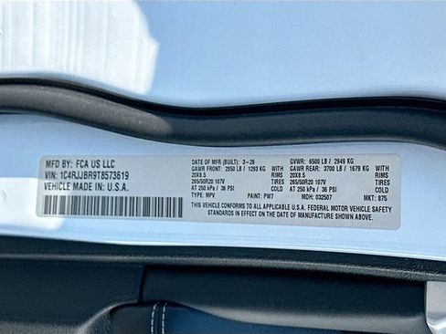New 2026 Jeep Grand Cherokee L Limited RWD image 21