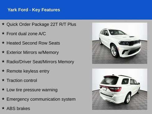 Used 2024 Dodge Durango R/T AWD/4WD image 2
