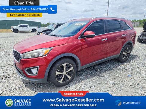 Used 2016 Kia Sorento EX w/ EX Premium Package FWD image 1