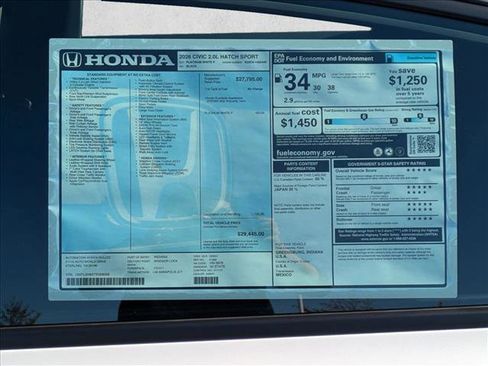 New 2026 Honda Civic Sport image 17