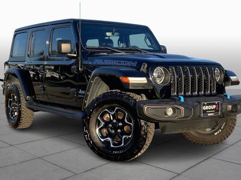 Used 2023 Jeep Wrangler Unlimited Rubicon 4xe w/ Cold Weather Group image 3
