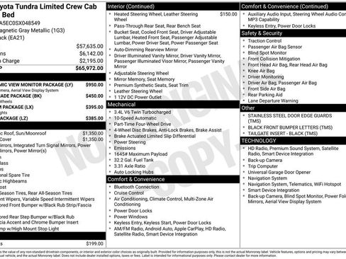 Used 2025 Toyota Tundra Limited AWD/4WD image 6