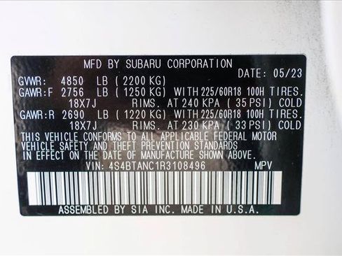 Used 2024 Subaru Outback Limited AWD/4WD image 29