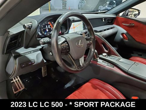 Used 2023 Lexus LC 500 Coupe w/ Sport Package RWD image 7