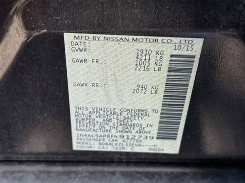 Used 2015 Nissan Altima 2.5 SL FWD image 30