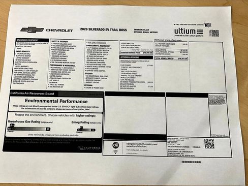 New 2026 Chevrolet Silverado EV Trail Boss w/ Plus Package image 14