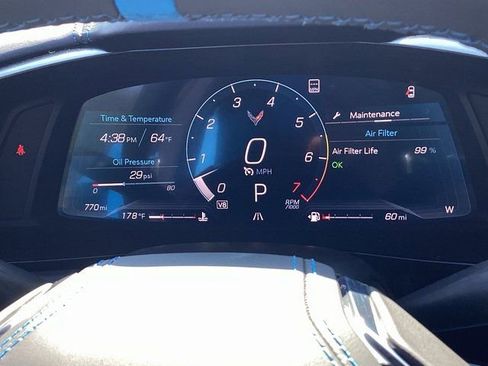 Used 2023 Chevrolet Corvette Stingray Premium Cpe w/ Engine Appearance Package RWD image 14