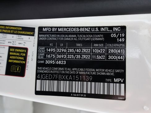 Used 2019 Mercedes-Benz GLE 63 AMG S image 65