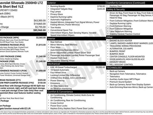 New 2026 Chevrolet Silverado 2500 LTZ w/ Trail Boss Package image 5