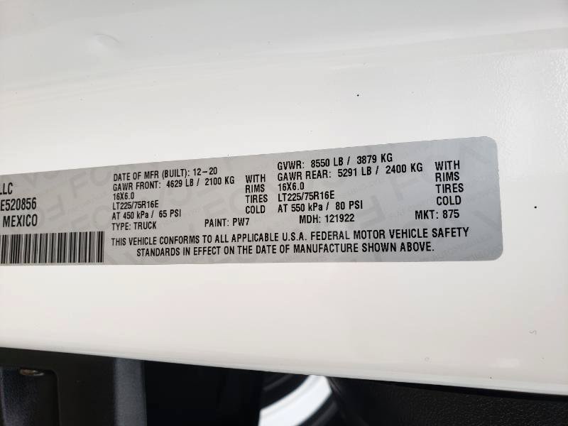 Used 2021 RAM ProMaster 1500 FWD image 26