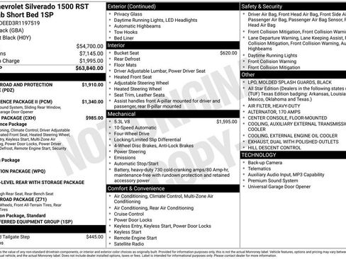Used 2024 Chevrolet Silverado 1500 RST AWD/4WD image 3