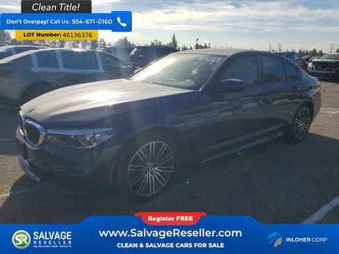 Used 2019 BMW 530e Sedan w/ M Sport Package image 1