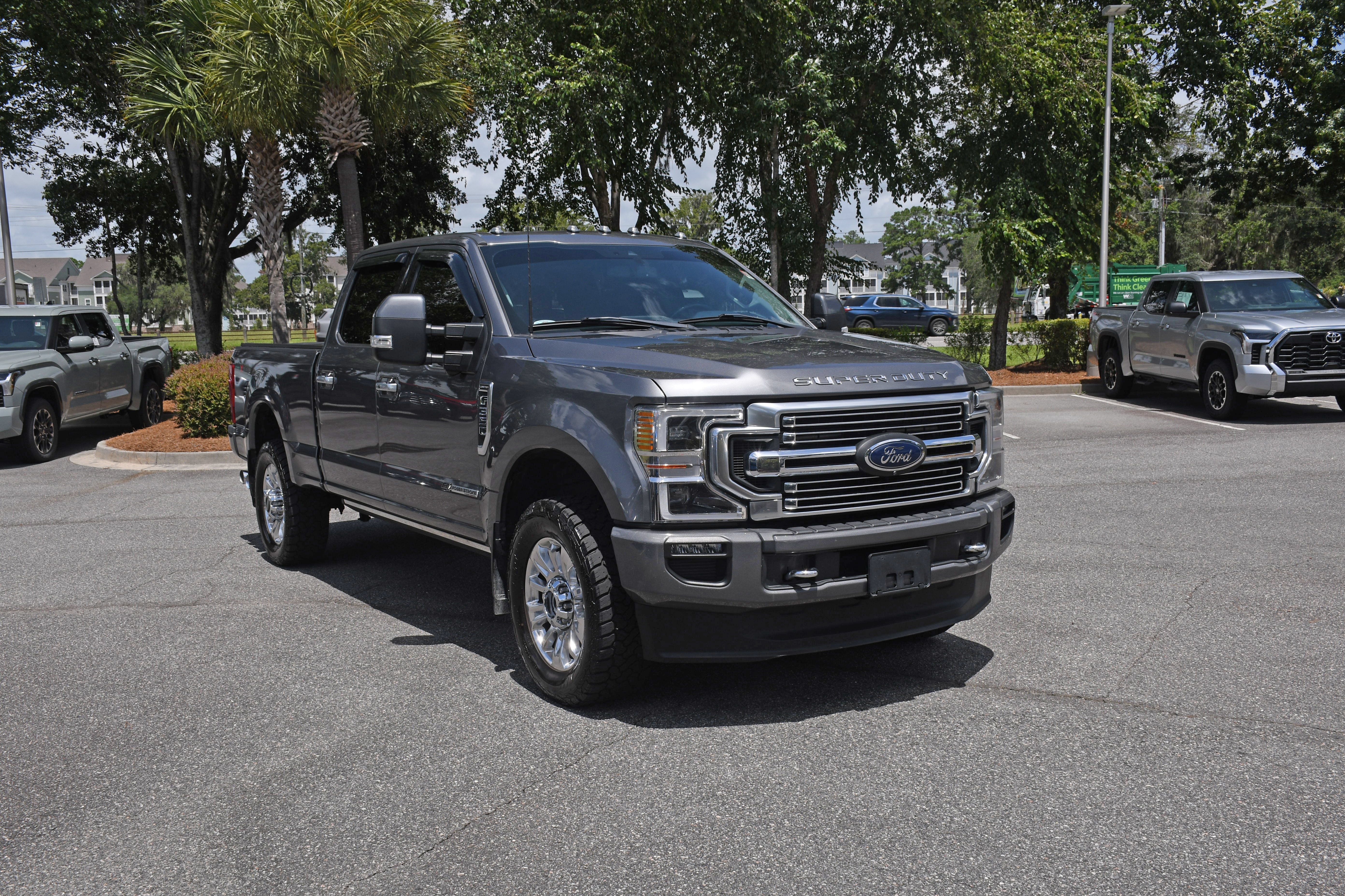 Used 2022 Ford F350 Limited w/ Snow Plow Prep Package AWD/4WD image 6