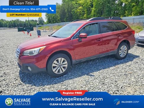 Used 2017 Subaru Outback 2.5i Premium AWD/4WD image 1