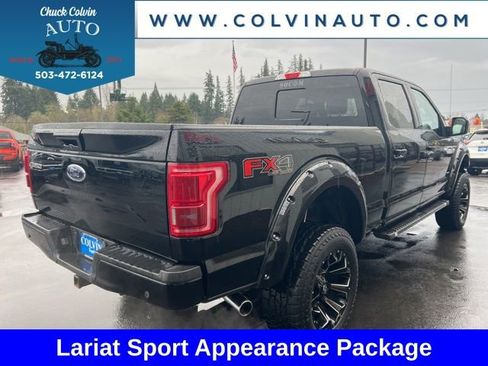 Used 2016 Ford F150 Lariat w/ Equipment Group 501A Mid image 6