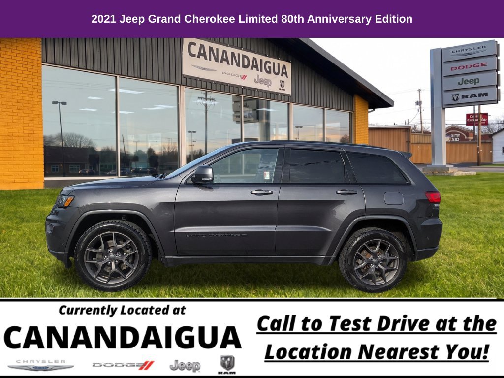 Used 2021 Jeep Grand Cherokee Limited w/ Quick Order Package 28K 80th AWD/4WD image 2
