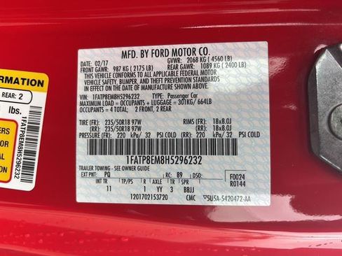 Used 2017 Ford Mustang Convertible w/ Equipment Group 051A image 18