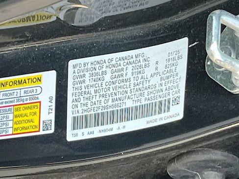Used 2025 Honda Civic LX image 29