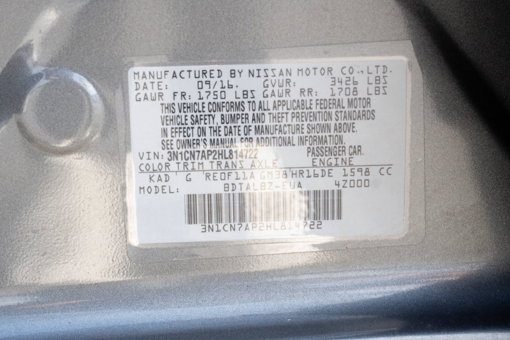 Used 2017 Nissan Versa SV FWD image 24