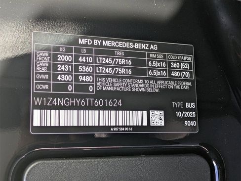 New 2026 Mercedes-Benz Sprinter 2500 image 15