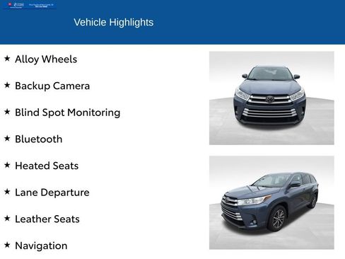 Used 2018 Toyota Highlander XLE AWD/4WD image 2