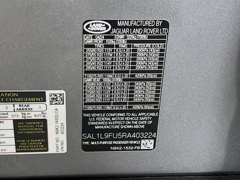 Certified 2024 Land Rover Range Rover Sport Dynamic SE AWD/4WD image 34