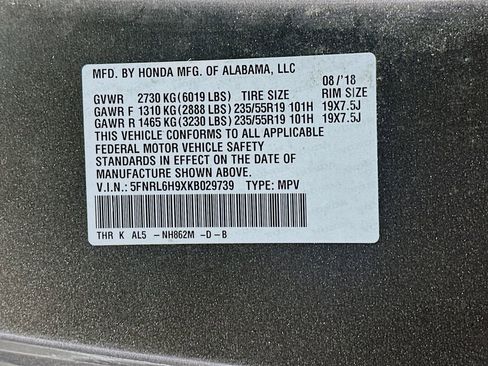 Used 2019 Honda Odyssey Elite image 36