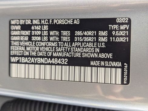 Used 2022 Porsche Cayenne Coupe AWD/4WD image 62