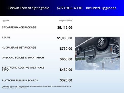 Used 2025 Ford F350 XL w/ STX Appearance Package AWD/4WD image 6