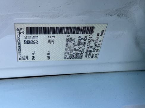 Used 2022 Nissan Maxima SR w/ Sport Mat Group image 34