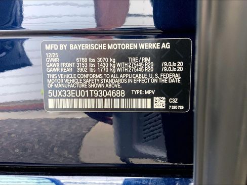 Used 2026 BMW X5 M60i w/ Executive Package AWD/4WD image 33