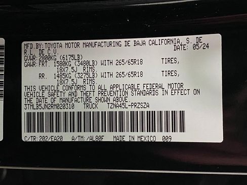 Used 2024 Toyota Tacoma TRD Sport w/ TRD Sport Premium Package image 35