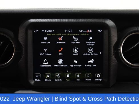 Used 2022 Jeep Wrangler Unlimited Sahara w/ LED Lighting Group AWD/4WD image 20