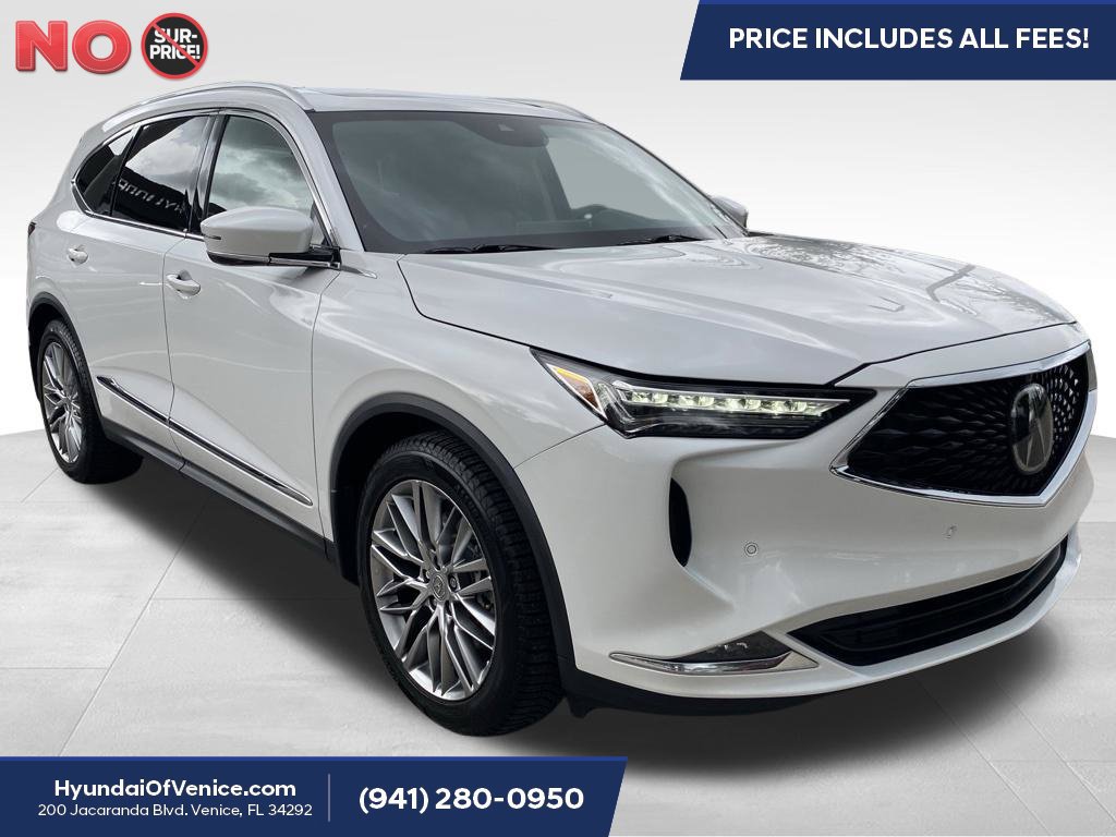Used 2022 Acura MDX w/ Advance Package AWD/4WD image 1