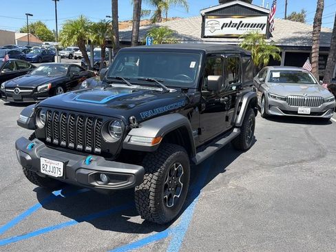 Used 2021 Jeep Wrangler Unlimited Rubicon 4xe AWD/4WD image 3