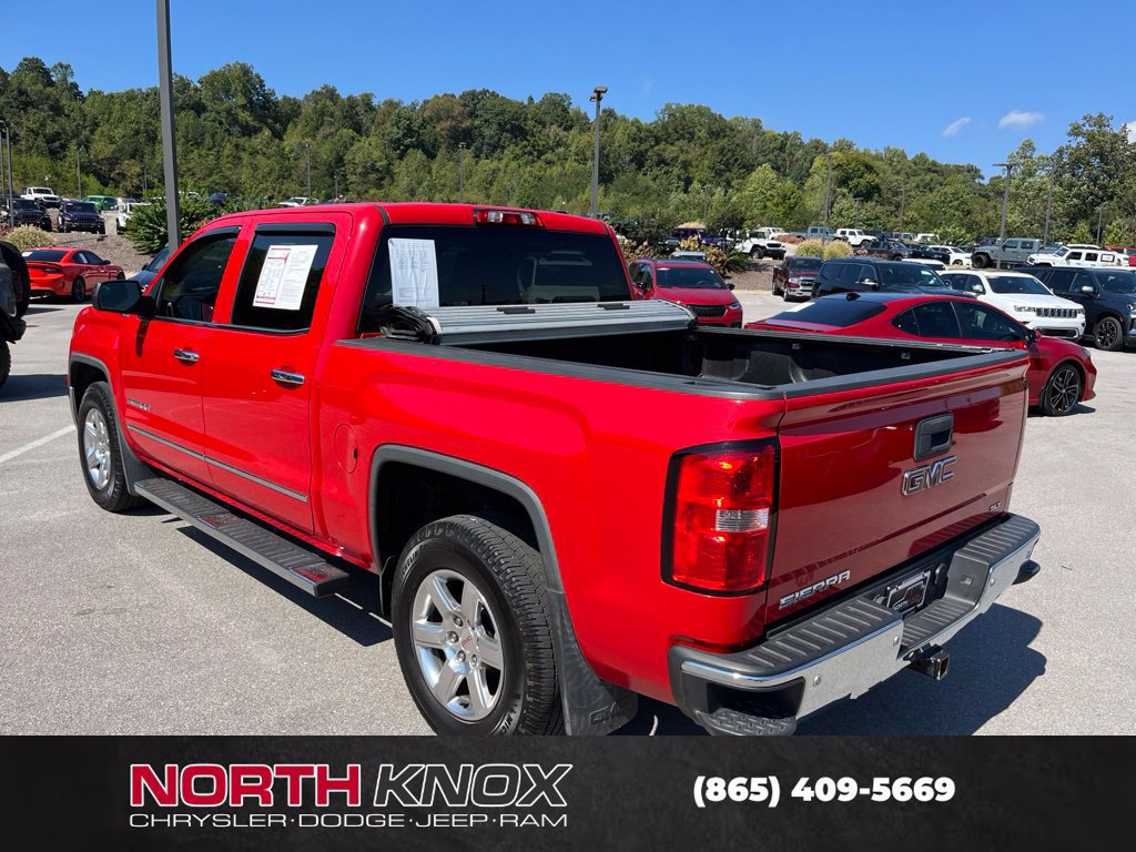 Used 2015 GMC Sierra 1500 SLT w/ Driver Alert Package AWD/4WD image 4