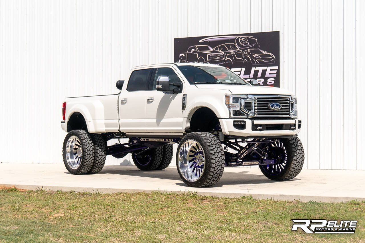 Used 2021 Ford F450 Platinum w/ FX4 Off-Road Package AWD/4WD image 2
