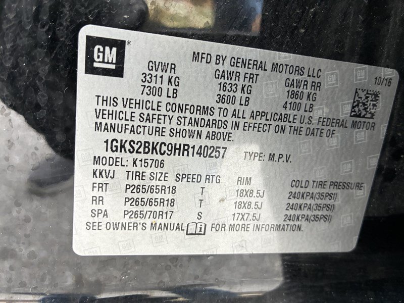 Used 2017 GMC Yukon SLT AWD/4WD image 23