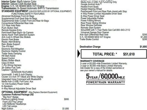 Used 2020 RAM 1500 Big Horn image 2