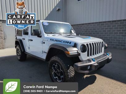 Used 2023 Jeep Wrangler Unlimited Rubicon 4xe